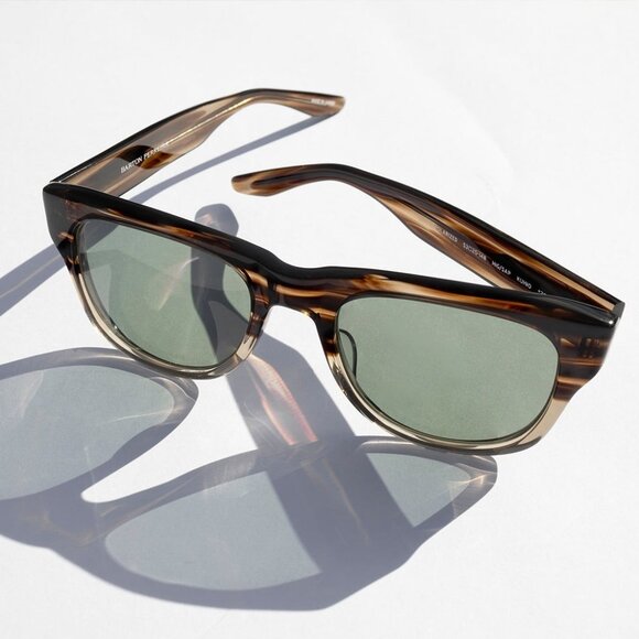 New BARTON PERREIRA Kuhio Havana Polarised Square BP0237/S 2QL Sunglasses Women - Picture 4 of 5